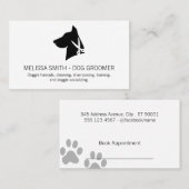 犬用はさみ | 動物トリマー 予約カード (正面/裏面)