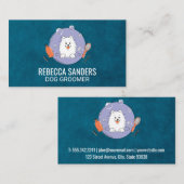 犬用ウォッシュ | 動物トリマーツール 名刺 (正面/裏面)