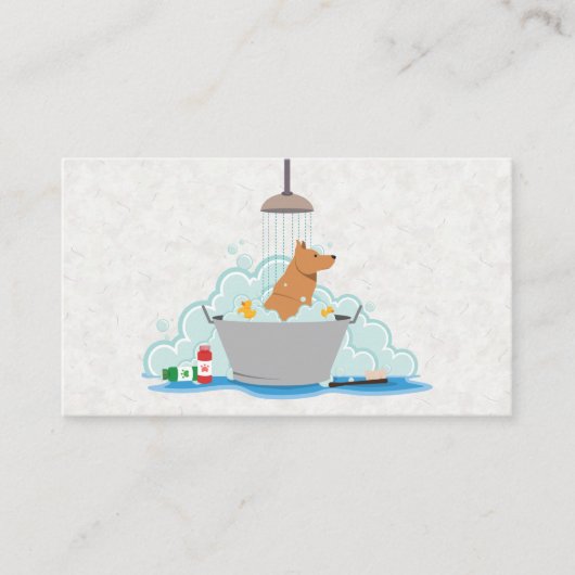 犬用ウォッシュ 名刺 (正面)