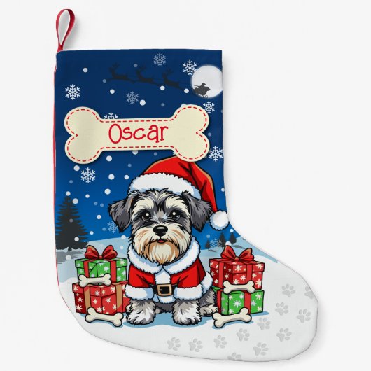 犬用クリスマスストッキング スモールクリスマスストッキング (正面)
