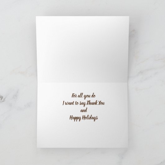 犬用トリマー、獣医及びドッグウォーカー カード (内部)