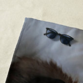 犬用フォトパーソナライズされたビーチタオル ビーチタオル (インサイチュ)