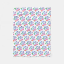 犬用プリント毛布