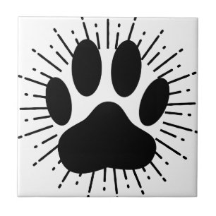 犬用絵具およびヴィンテージスタイルサンビームタイル タイル