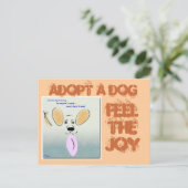 犬用葉書を採用する ポストカード (スタンド正面)