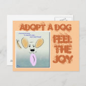 犬用葉書を採用する ポストカード (正面/裏面)