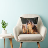 犬祝の新年 クッション (椅子)