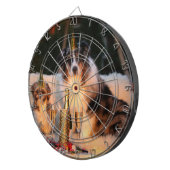 犬祝の新年 ダーツボード (正面右)