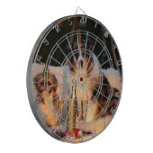 犬祝の新年 ダーツボード (正面左)