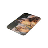 犬祝の新年 バスマット (アングル)