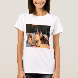 犬祝の新年 Tシャツ