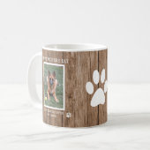 犬素朴最高ののパパが父の日を撮影 コーヒーマグカップ (正面左)