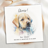 犬結婚のカクテル スタンダードカクテルナプキン