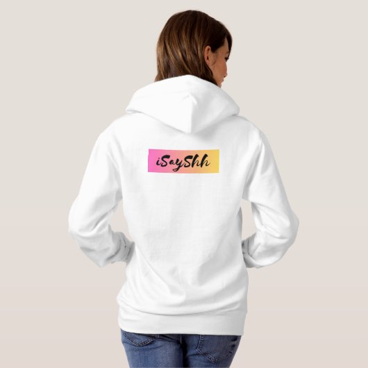 犬絵を描 パーカ (裏面フル)