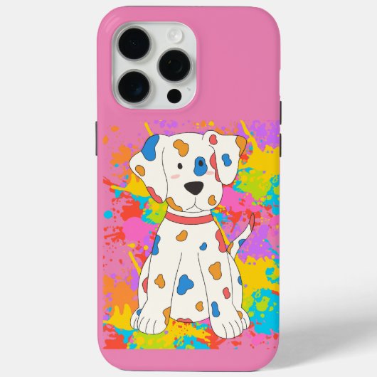 犬絵を描 Case-Mate iPhoneケース (裏面)