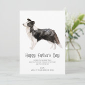 犬絵画の父の日 シーズンカード (スタンド正面)