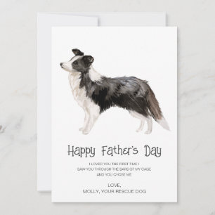 犬絵画の父の日 シーズンカード