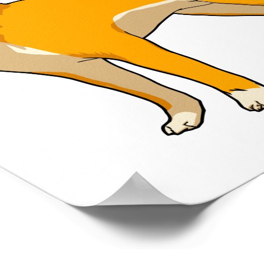 犬聞は音楽に ポスター (角)