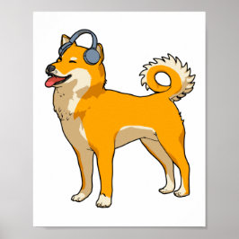 犬聞は音楽に ポスター