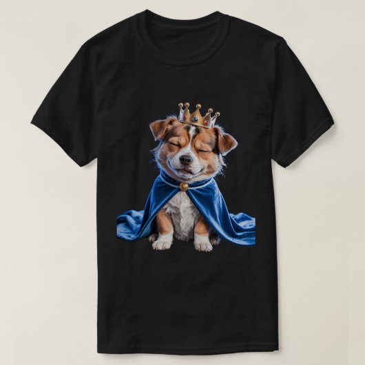 犬衣服クラウンおもしろい犬愛好家カジュアル毎日 Tシャツ (デザイン正面)