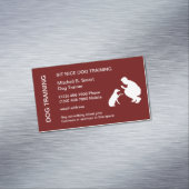 犬訓練用名刺マグネットテンプレート マグネット名刺 (インサイチュ)