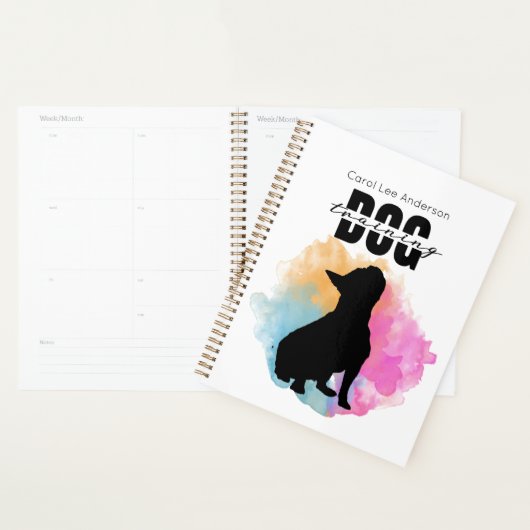犬訓練 プランナー手帳 (ディスプレー)