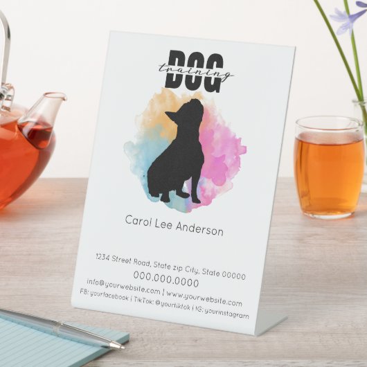 犬訓練 台座サイン (インサイチュ)