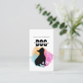 犬訓練 名刺 (スタンド正面)