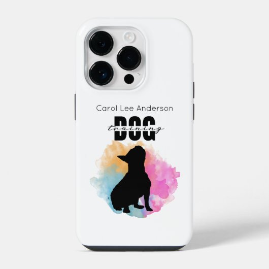 犬訓練 iPhoneケース (裏面)