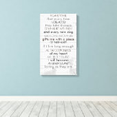 犬記念碑 キャンバスプリント (インサイチュ (ウッドフロア))