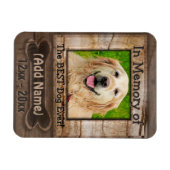 犬記念碑 マグネット (横)