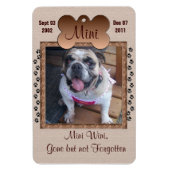 犬記念碑 マグネット (縦)