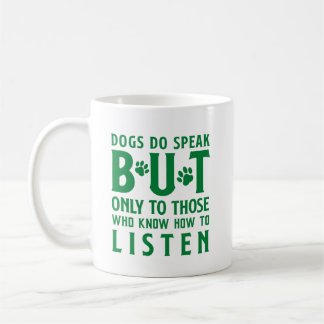 犬話が コーヒーマグカップ