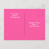 犬誇りを持った母かわいい白いラブラドールミックス犬のプロフィール シーズンポストカード (裏面)