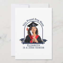 犬誇りを持った母はシニアだ – カスタム卒業 シーズンカード
