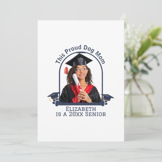 犬誇りを持った母はシニアだ – カスタム卒業 シーズンカード (スタンド正面)
