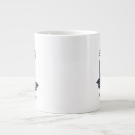 犬誇りを持った母はシニアだ – カスタム卒業 ジャンボコーヒーマグカップ