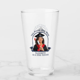 犬誇りを持った母はシニアだ – カスタム卒業 タンブラーグラス