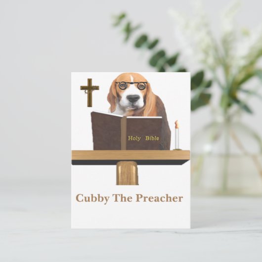 犬説教者 ポストカード (スタンド正面)