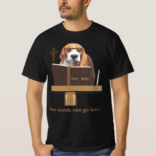 犬説教者 Tシャツ (正面)