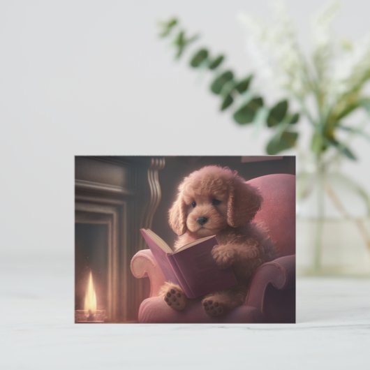 犬読が ポストカード (スタンド正面)