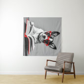 犬読の本 タペストリー (インサイチュ(横))