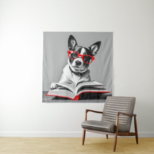 犬読の本 タペストリー (インサイチュ)