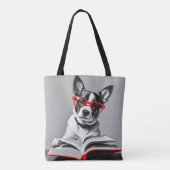 犬読の本 トートバッグ (裏面)