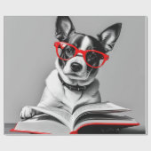 犬読の本 ラッピングペーパー (フラット)