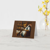 犬読の カード (黄色い花)