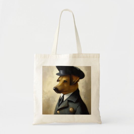 犬警官 トートバッグ (正面)