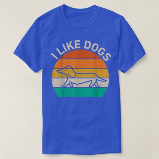 犬贈犬好き Tシャツ (デザイン正面)