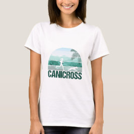 犬走と犬の走犬の犬の犬のCanicross Dog's Tシャツ