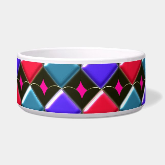 犬輝くのボウルを作成するダイモン ボウル (正面)